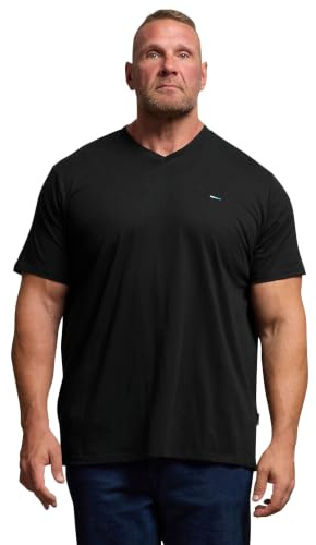 BadRhino Big & Tall V-Neck T-Shirt - Men's - Plus Size Curve
