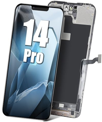 DTD Für iPhone 14 Pro Kit 6,1 Zoll LCD Display FHD Touch Digitizer, kompatibel mit dem Modell A2650, A2889, A2892, A2891, A2890