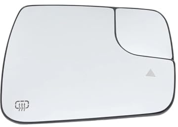 Spiegelglas Rechts Für Dodge Ram 1500 2019-2024 Seitentürspiegelglaslinse Mit Totwinkellicht, Beheizte Außenspiegelglaslinse, Autozubehör(1pc right)