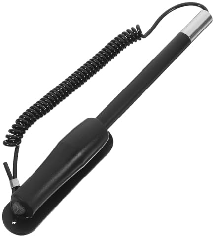 Operitacx Multifunctional Retractable Stylus Pen with Spring Holder Universal Capacitive Touch Screen Pen for Tablets Smartphones and Car Dashboard with Adjustable Length and Soft Precision Tip