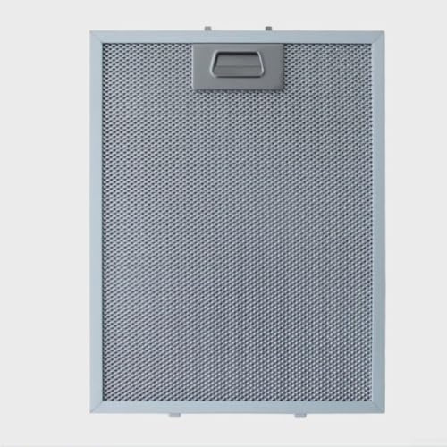 5-Layer Cooker Hood Filters, 340x257mm Aluminum Range Hood Grease Filter, Replacement Compatible with Kitchen Exhaust Fans and Ventilators, Metal Grease Filters