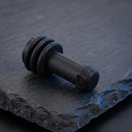 HEALEEP Brake Caliper Rubber Boot with Easy Installation and Wear Resistance 5pcs Black Rubber Dust Seal Cover for Motorcycles and Utvs Suitable for Front and Rear Disc Brake Systems