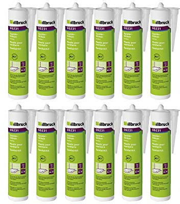 Silikon Sanitär und Bau Profiware Illbruck GS 231 12x 310ml Kartusche anthrazit