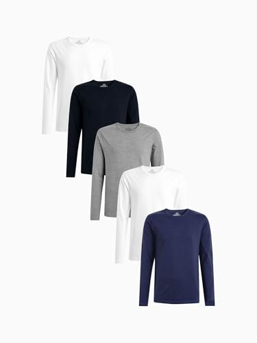 NEXT Herren Shirts, 5Er-Pack Mehrfarbig M