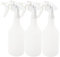 Clay Roberts Water Spray Bottles, Mist and Jet Settings, Pack of 3, White, 750ml, Measuring Gauge, White Spray Bottles, Cleaning, Gardening, Sprayer Bottle, Water for Cleaning