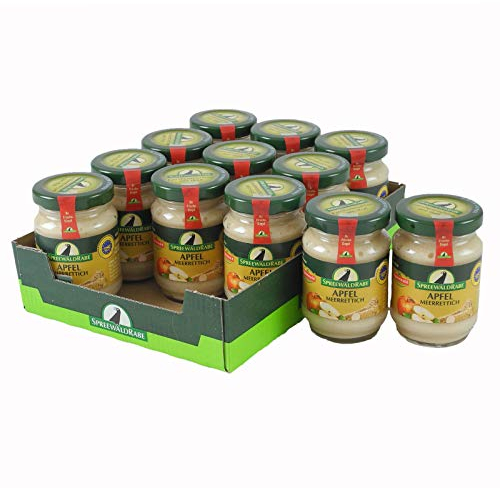 Apfel-Meerrettich von Spreewald-Rabe 12er Set (12 Gläser à 100 g)