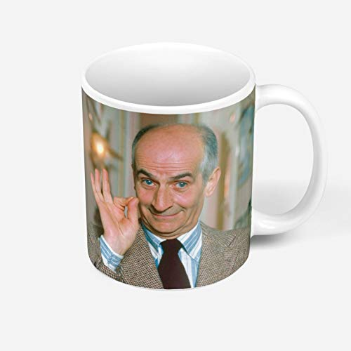 Fabulous Keramische Becher 325ml Louis De Funes Schauspieler Französisch Komödie