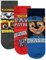 Paw Patrol - Chaussettes Pack de 3 - La Pat'Patrouille - Garcon - Multicolore - EU 27-30 (Taille fabricant UK 9-12)