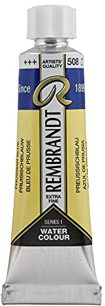 Rembrandt Watercolour Tube 10 ml Prussian blue 508 (05015080)
