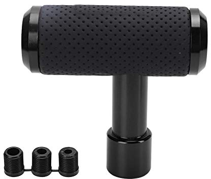 Shifter Knob Automatic-Schaltknauf T Griff Schaltgetriebe Joystick Auto Umschaltgetriebe T Förmiger Universeller Manueller/Automatischer Gangschaltknopf (Schwarz)