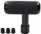Shifter Knob Automatic-Schaltknauf T Griff Schaltgetriebe Joystick Auto Umschaltgetriebe T Förmiger Universeller Manueller/Automatischer Gangschaltknopf (Schwarz)