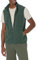 Amazon Essentials Gilet in pile con cerniera integrale (disponibile in taglie Big & Tall) Uomo, Verde Bosco, L