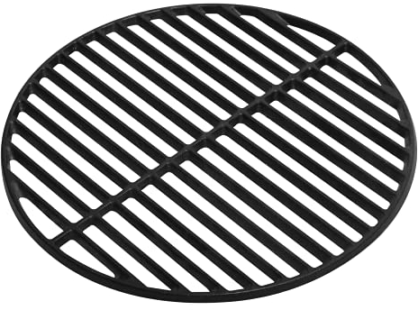 OLIGAI Cast Iron Cooking Grate,Cooking Grids Grates for Small and Minimax Big Green Egg,Round Grill Grate Replacement for Big Green Egg,13 Inch Cast Iron Grates