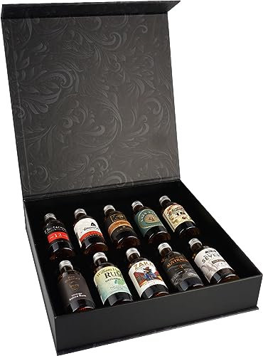 PiHaMi The Rum Box Tasting Set mit 10 Rum Sorten aus 10 Ländern (Edition 1), 500 g