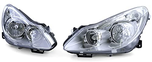 Tenzo-R Scheinwerfer H1 H7 Paar Links Rechts für Opel Corsa D 06-11