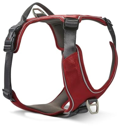 Wolters Geschirr Active Pro Comfort, Größe:40-47.5 cm, Farbe:rot/anthrazit