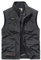 MeiLayM Herren Outdoor Weste mit Vielen Taschen Ärmellose Anglerweste Leicht Atmungsaktiv Ärmellose Jacke Jagd Fotografie Camping Sommer Multifunktionsweste Nylon Angeln Weste