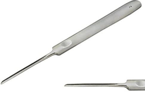 Podiatry Manicure Toenails Cleaner Cuticle Pusher Remover Pusher Nail Chisels Nail Arts (Size 2)