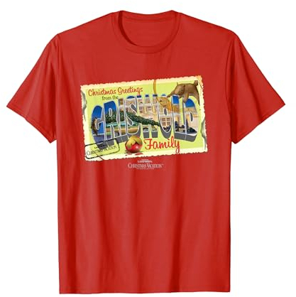 Christmas Vacation Griswold Family Postcard T-Shirt
