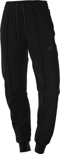 Nike TCH Pantaloni da Tuta, Black/Black, S Donna