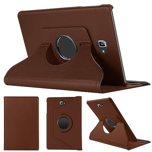 SWEIMEN Custodia Protettiva Compatibile con Samsung Galaxy Tab A 10.1 2016 (SM-T580/T585) tavoletta, con supporto girevole a 360°