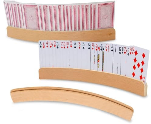 Fenglin-joy Support de Jeu de Cartes,1 pièce Support Cartes à Jouer Porte-Cartes Enfants Titulaire Carte à Jouer pour Enfants Adultes Seniors handicapés