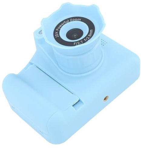 Mini Cámara DSLR HD para Niños, Juegos Integrados, Batería de Litio de 1000 MAh, Cámara de Impresión Instantánea en un Segundo para Niños, 12 Idiomas (Generic14wznerhg5-11)