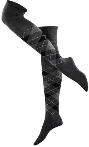 Burlington Damen Marylebone Overknees Wolle atmungsaktiv klimaregulierend