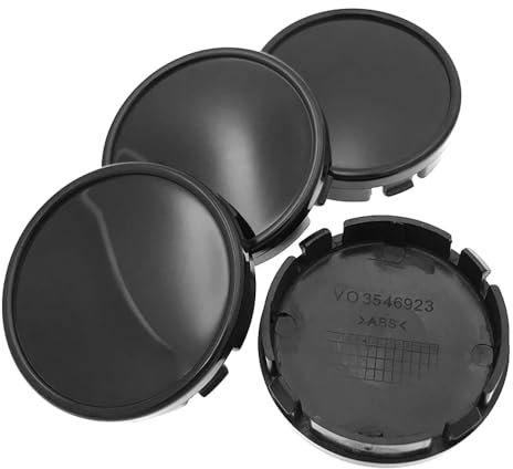 DGHJJ 4x55mm Auto Cache-Moyeux pour VW Golf IV/4 Variant Cache-Moyeu Capuchons de Centre Enjoliveurs de Roué Voiture Cache Moyeux Jante Centre Alliage,C-Silver
