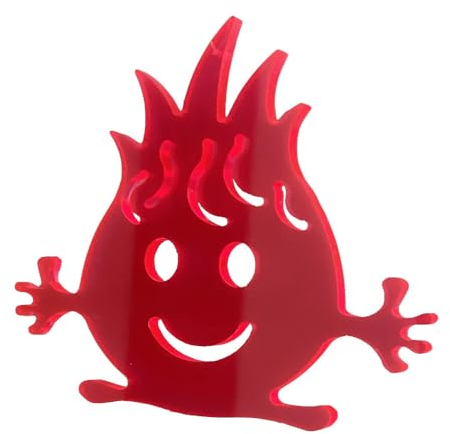Feiler GmbH Sonnenfänger Flammi, Lichtfänger, Deko, Garten, Innen-Außenbereich, Fensterbild, Geburtstag, Jahrestag, Muttertag, Einweihungsfeier, Acryl