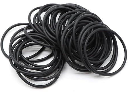 O-Ring aus Nitrilkautschuk, Außendurchmesser 8–80 mm, Distanzstück aus Nitril-Butadien-Gummi, CS 2 mm, ölbeständige Unterlegscheibe, runde Form, 50 Stück(60mm x 56mm)