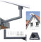 Starlink Gen 3 Wall Mount Vertical Angle Starlink Long Wall Mounting Kit Starlink Gen 3 Wall Mount Adapter for Starlink Gen 3 Roof Mount with Starlink V3 Pipe Adapter for Starlink Gen 3 Pole Mount