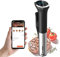 Karinear Sous Vide Garer Stick | APP-Steuerung | WIF (2.4G) | 1400W Sous-Vide Stick | 10-90°C, 1-99 Min. Timer | 360° Zirkulation | Suvide Garer stick