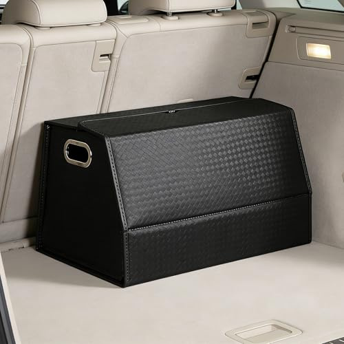 Organizador de maletero de coche, caja de almacenamiento plegable