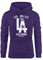 Neverless Hoodie Damen Los Angeles California LA Palme Sweatshirt Kapuze Kapuzenpullover lila XL