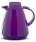ROTPUNKT Isolierkanne 650 I 1,0 Liter I Glaseinsatz- Geschmacksneutral I Thermosflasche I Thermoskanne I 24h Heiß / 36h Kalt I Robust u. Langlebig I schadstoffrei I Purple Peacock