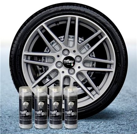 Sophisticauto Pacco Vernice Removibile Full Dip da 4 Hyper Silver Opaco