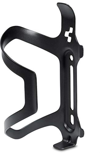 Cube HPA Anodised Cycling Bottle Cage - Black, Side Loading/Lightweight Alloy Aluminium Bicycle Cycle Biking Bike Ride Mountain Road Water Drink Flask Bidon Bracket Mount Holder Carrier HPA HPC HPP