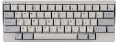 Happy Hacking Keyboard Professional Classic (Compact, White, 45G, Printed Keycaps)