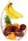 roselife-cesta fruta, uvas colgadas, cuencos de frutas de banana, plátanos de la plataforma (Rose Gold)