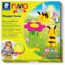 STAEDTLER FIMO Kids Form & Play Happy Bees 8034 27 LY Oven Hardening Modelling Clay with Accessories
