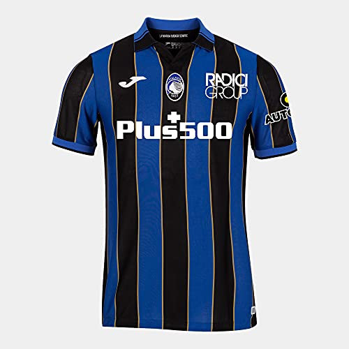 Atalanta BC Unisex 1° Maglia Gara 21-22 T-Shirt, Schwarzblau, M