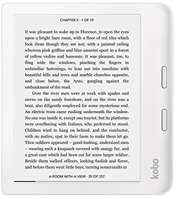 Kobo Libra 2 | Liseuse eBook et AudioBook | Écran Carta HD7’’ | Luminosité Réglable et Température de Couleur | 32Gb | Waterproof