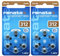 Renata prothèse auditive Batterie ZA 312 Maratone Zinc Air Appareil auditif Pack de 6 pcs (2 Paquet de ZA 312)