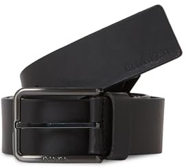 Calvin Klein Men's Warmth 35MM Belts, Ck Black, 110