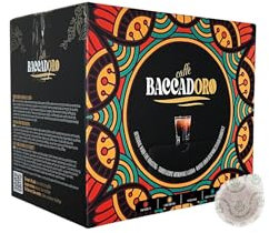 Caffè Tostato a Legna - 100 Cialde compostabili ESE 44mm - Tostato da artigiani italiani (Kit degustazione)