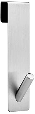 Ganci Per Porta Sopra La Porta in Acciaio Inox Con Retro in Schiuma Come Protezione Superficiale Appendiabiti de Porta Ganci Appendiabiti Gancio Appendiabiti
