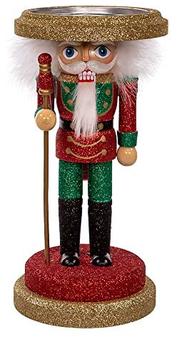 Kurt Adler Kerzenhalter Hollywood Soldier Nussknacker, 25,4 cm