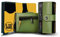 SLim Portafoglio Personalizzabile Porta Carte di Credito Schermato Portacarte Anticlonazione Uomo Donna Personalizzabile (Verde Pistacchio e Giallo con Zip)