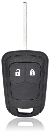 2 Tasti Custodia Guscio Chiave Auto Telecomando Compatibile con Vauxhall Buick Astra Insignia Meriva Zafira Mokka, Custodia Pieghevole per Chiave Auto (B)